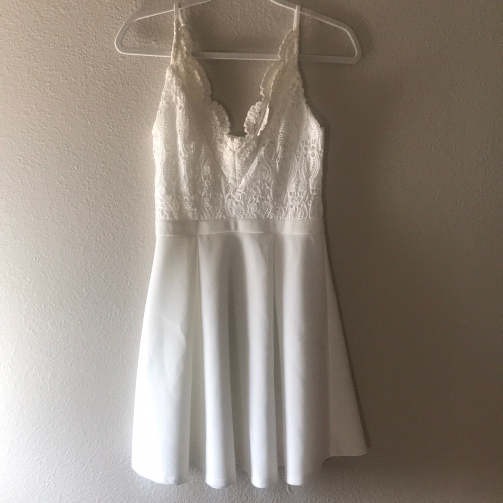 White dress